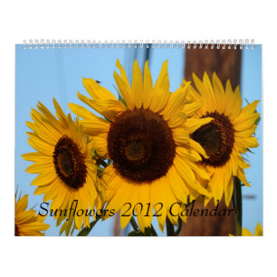 Calendario 2012 del girasol
