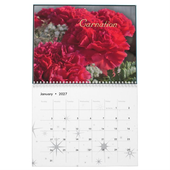 CALENDARIO 2012 DEL MES DEL NACIMIENTO (Jan 2027)