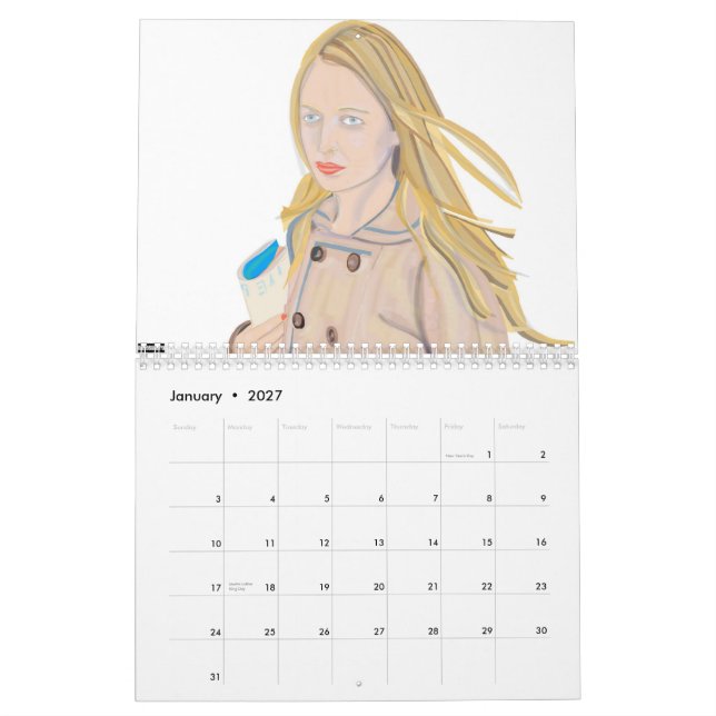 calendario 2012 del nerosunero (Jan 2027)