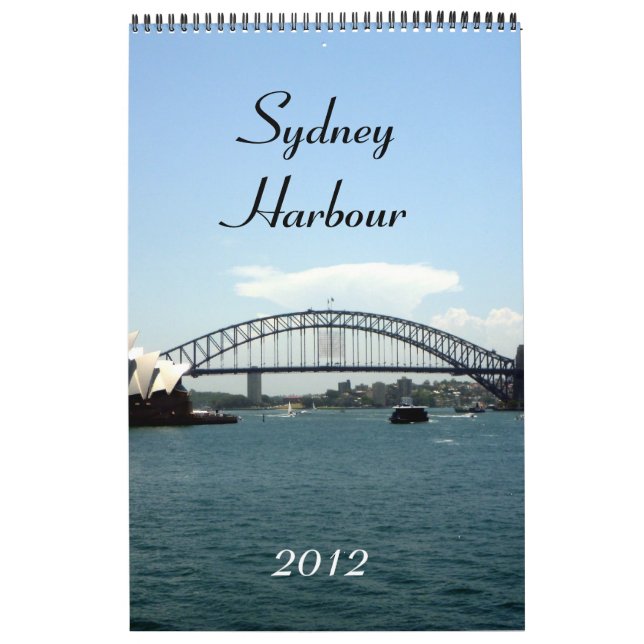 calendario 2012 del puerto de Sydney (Tapa)