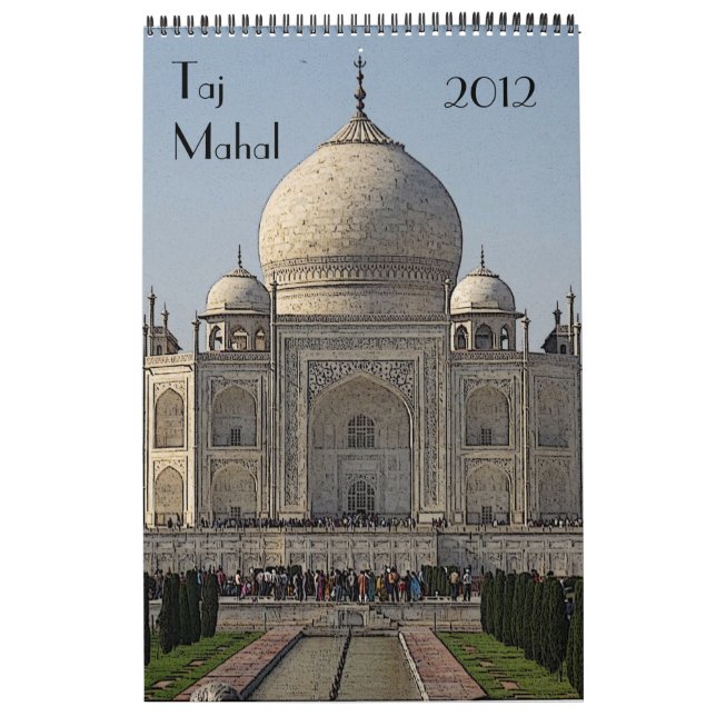 calendario 2012 del Taj Mahal (Tapa)