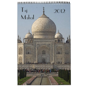 calendario 2012 del Taj Mahal