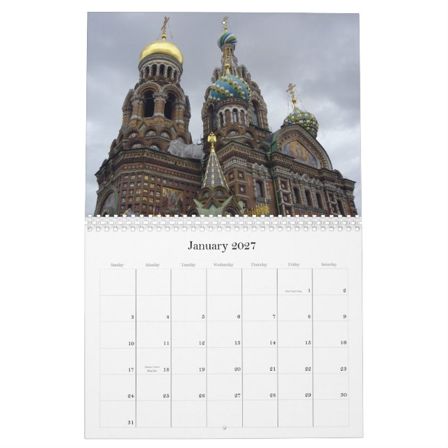 Calendario 2012: Inspiración en todo el mundo (Jan 2027)