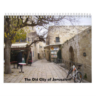 Calendario 2012 la ciudad vieja de Jerusalén