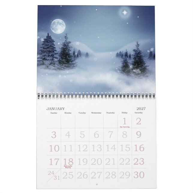 Calendario 2013 2014 (Jan 2027)