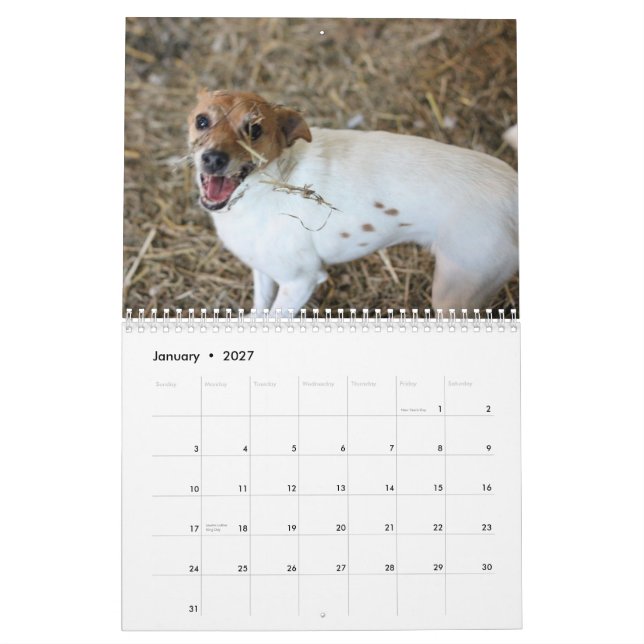 Calendario 2013 de Assoc de la caza del granero (Jan 2027)
