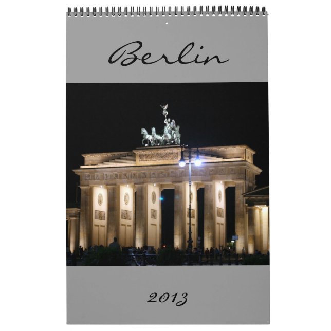 calendario 2013 de Berlín (Tapa)