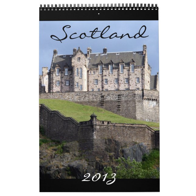 calendario 2013 de Escocia (Tapa)