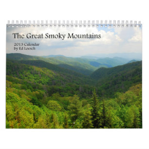 Calendario 2013 de Great Smoky Mountains