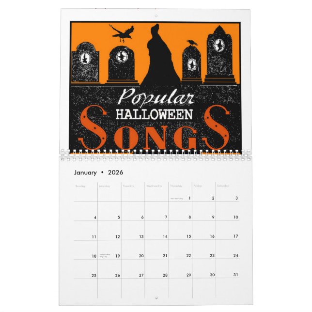 Calendario 2013 de Halloween (Jan 2026)