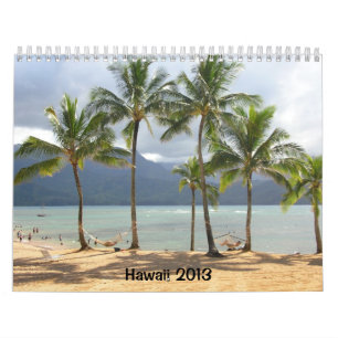 Calendario 2013 de Hawaii