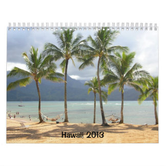 Calendario 2013 de Hawaii