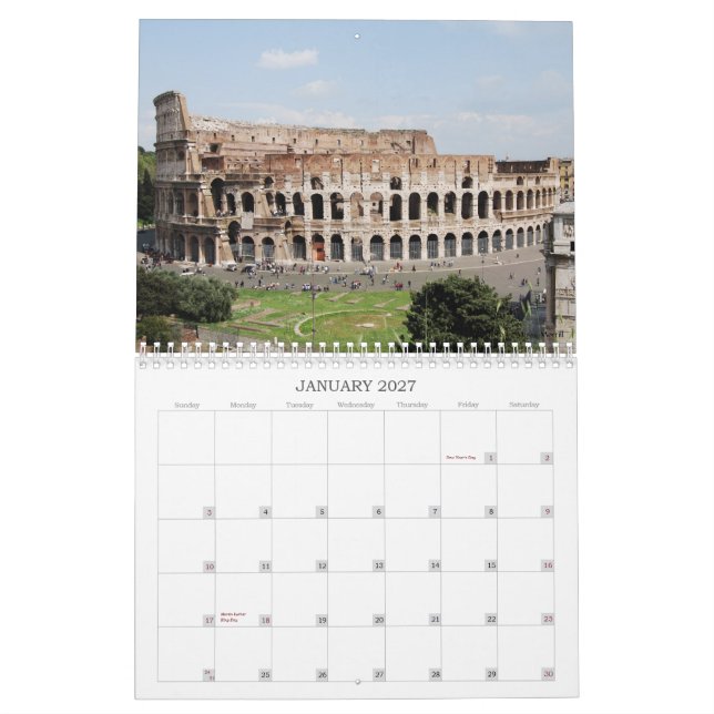 Calendario 2013 de Italia (Jan 2027)