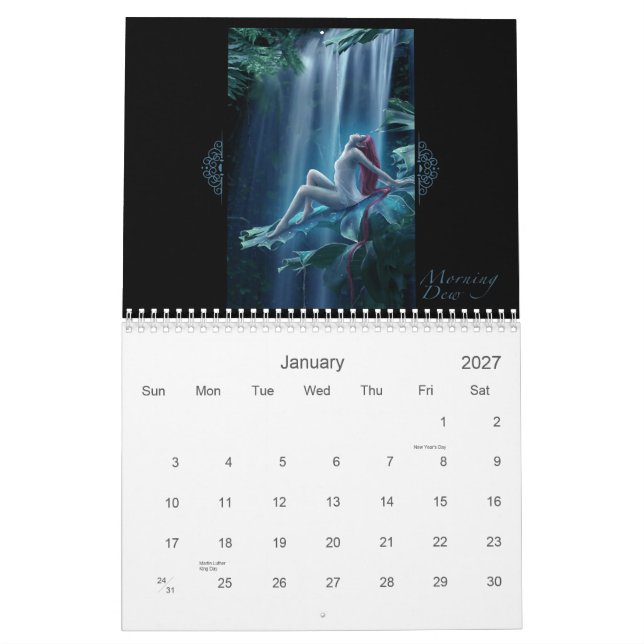 Calendario 2013 de la fantasía (Jan 2027)