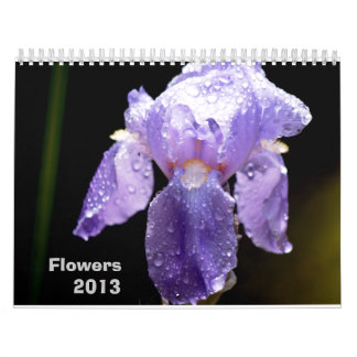 Calendario 2013 de la flor