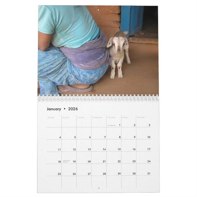 Calendario 2013 de la foto de Nepal (Jan 2026)