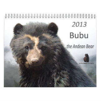 Calendario 2013 de la Fundación del Oso Andino