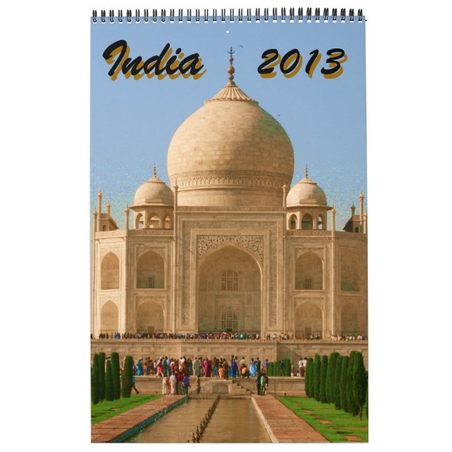calendario 2013 de la India (Tapa)