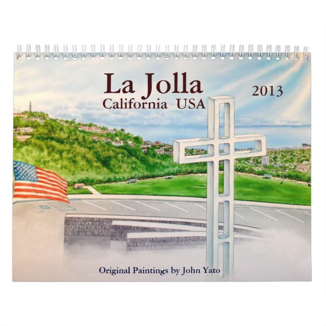 CALENDARIO 2013 DE LA JOLLA, CALIFORNIA (Tapa)