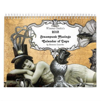 Calendario 2013 de las reflexiones de Steampunk