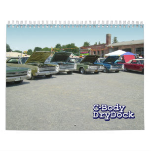 Calendario 2013 de Mopar del C-Cuerpo