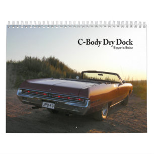 Calendario 2013 de Mopar del C-Cuerpo
