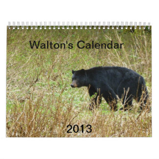 Calendario 2013 de Walton