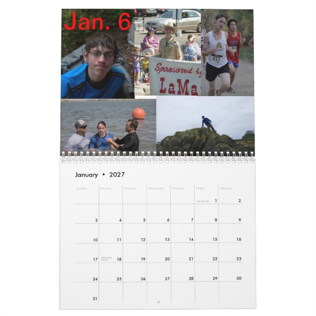 Calendario 2013 de Walton (Jan 2027)
