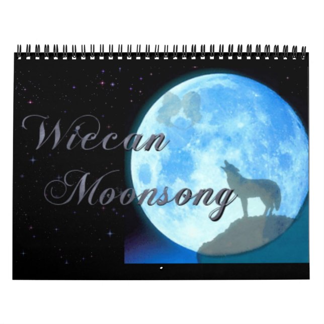 Calendario 2013 de Wiccan Moonsong (Tapa)