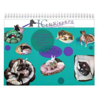 Calendario 2013 del galgo italiano de IGWhispers