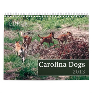 Calendario 2013 del perro de Carolina