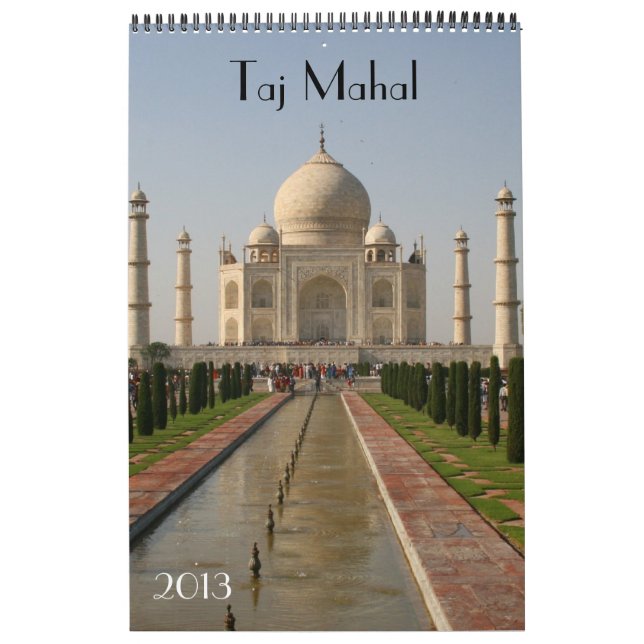 calendario 2013 del Taj Mahal (Tapa)