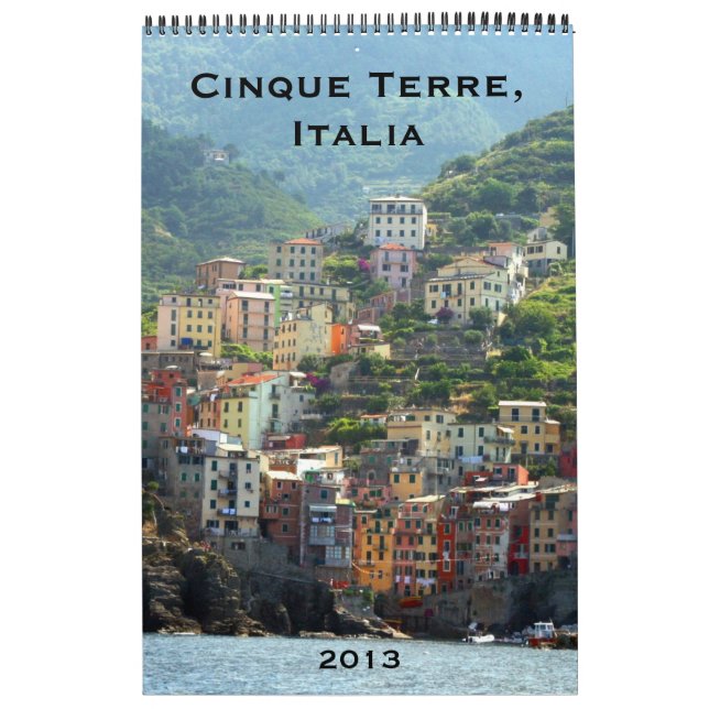 calendario 2013 del terre del cinque (Tapa)