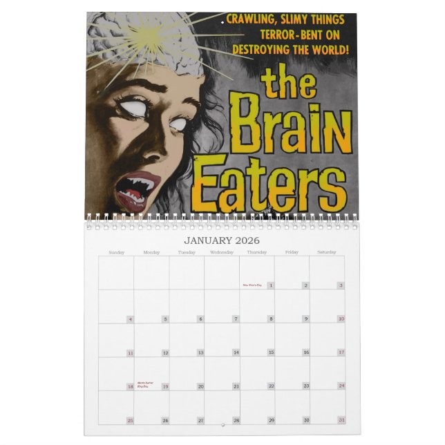 calendario 2013 del zombi (Jan 2026)