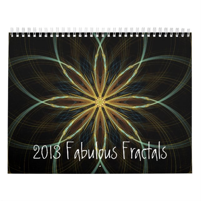 Calendario 2013 Fractales fabulosos (Tapa)