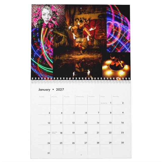 Calendario 2013 - Mis 12 novias (Jan 2027)