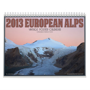 Calendario 2013 montañas europeas