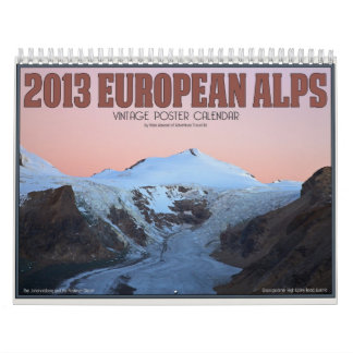 Calendario 2013 montañas europeas