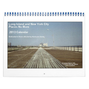 Calendario 2013 para lugares de Long Island y NYC