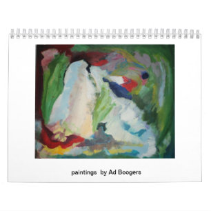 Calendario 2013 pinturas por boogers del anuncio