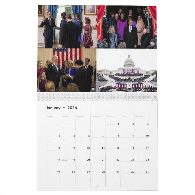 Calendario 2014 - "A través de los años" (Jan 2026)