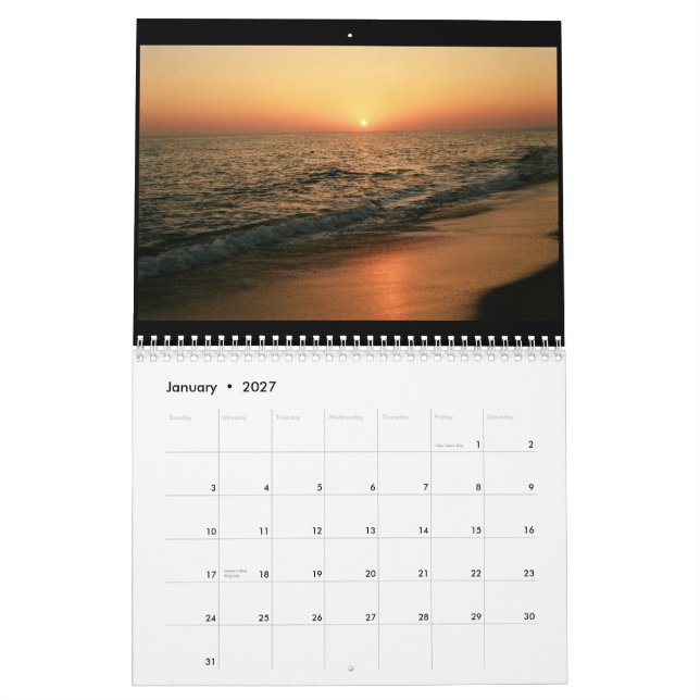 Calendario 2014 de Algarve, Portugal (Jan 2027)