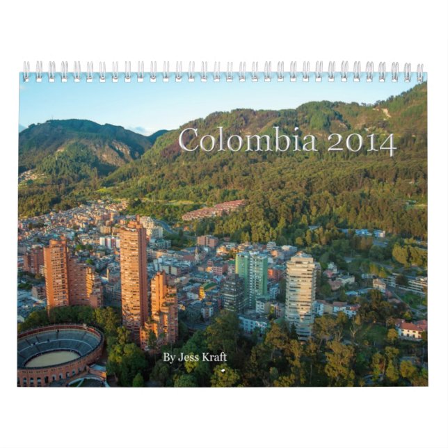 Calendario 2014 de Colombia (Tapa)
