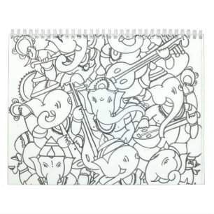 Calendario 2014 de Ganesha
