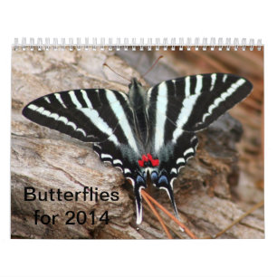 Calendario 2014 de la mariposa