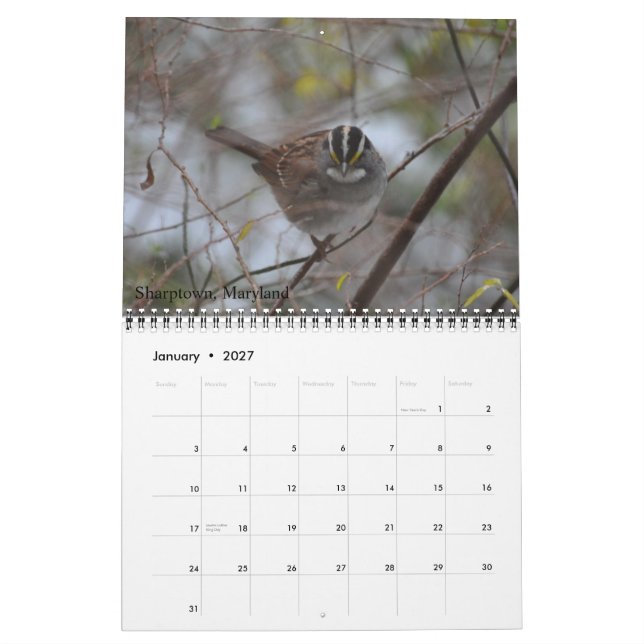 Calendario 2014 de la naturaleza (Jan 2027)