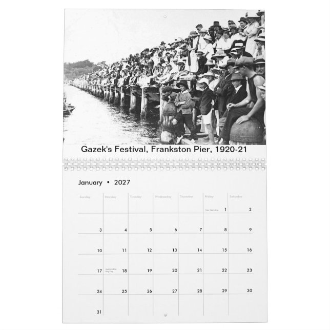 Calendario 2014 de las bibliotecas de la ciudad de (Jan 2027)