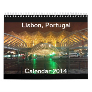 Calendario 2014 de Lisboa, Portugal (modifiqúese)