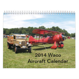 Calendario 2014 de los aviones de Waco