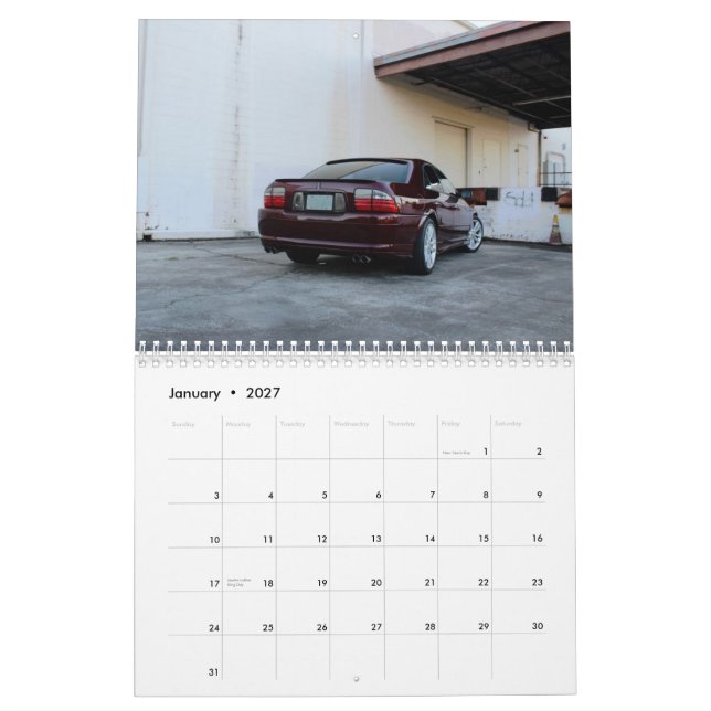 Calendario 2014 de LVC Lincoln LS (Jan 2027)